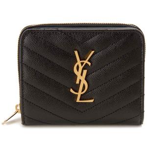 サンローラン レディース カードケース 607915 BOW01 1000 SAINT LAURENT サンローラン カードケース コインケース
