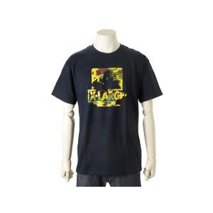 エクストララージ XLARGE Tシャツ (S) 半袖 01161102 SS TEE CAMO OG OGゴリラ ネイビー｜s-select