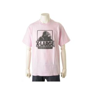 エクストララージ XLARGE Tシャツ (L) 半袖 M16C1801 OG LOGO SS ピンク｜s-select