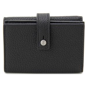 美品 イヴサンローラン 牛革製 レザー 薄型 ミニ財布 二つ折り財布 SAINT LAURENT サンローラン 財布 二つ折り モノグラム
