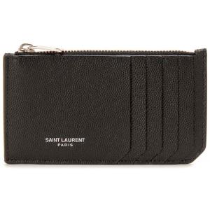 ヤフービッグボーナス サンローランパリ SAINT LAURENT PARIS カードケース コインケース 609362 BTY0N 1000 レザーケース｜s-select