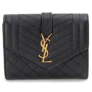 SAINT LAURENT サンローラン カードケース レディース ブラック SAINT LAURENT サンローラン カードケース レディース ブラック