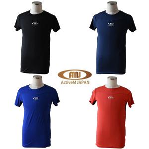 ActiveM（アクティブーム） 野球 Tシャツ メンズ 半袖 ペイズリー柄