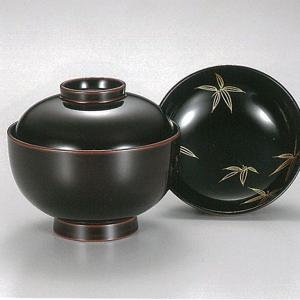 懐石道具 会席道具 四つ椀 坪椀 煮物椀 朱塗 黒網目 5客セット 木製 朱