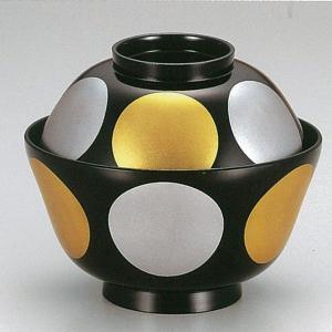 趣楽】 高級漆器 輪島塗 熨斗蒔絵吸物椀五客 共箱 H1601 : 趣楽堂