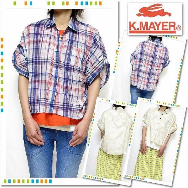 セール クリフメイヤー KRIFFMAYER レディース インド綿 ドルマンユルシャツ ふんわり 新...