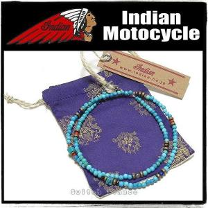 インディアンモトサイクルIndianMotocycleインディアンモトパウダーターコイズネックレスディテールまでこだわりぬいたアイテム彡新作ネイティ｜s-stance