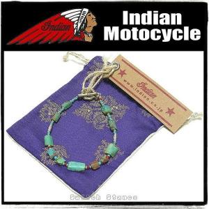 インディアンモトサイクルIndianMotocycleオールドターコイズパイプブレスレットディテールまでこだわりぬいたアイテム彡新作ネイティブバイカ｜s-stance