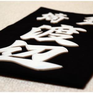 剣道用合成皮革垂名札(垂ネーム) スワヤ特製『...の詳細画像2