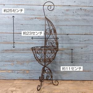 ガーデニング 雑貨 棚 花台 フラワースタンド...の詳細画像2
