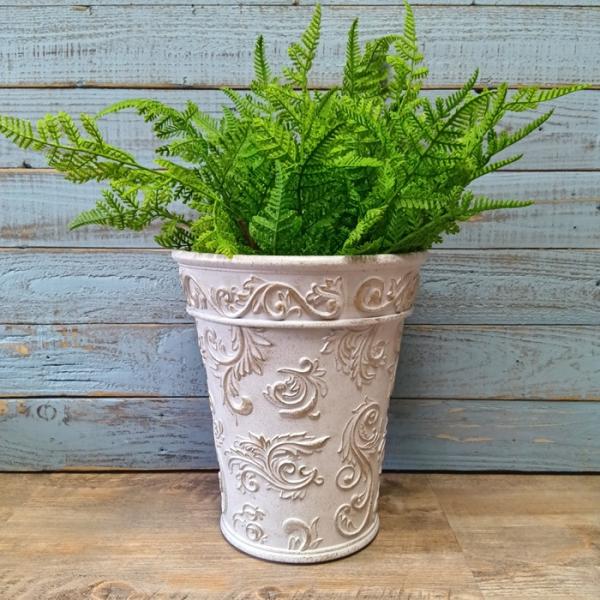 ガーデニング 雑貨 樹脂ポット 軽量 プラスチック鉢 植木鉢 鉢カバー 鉢 プランター アンティーク...