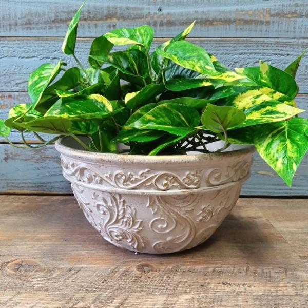 ガーデニング 雑貨 樹脂ポット 軽量 プラスチック鉢 植木鉢 鉢カバー 鉢 プランター アンティーク...