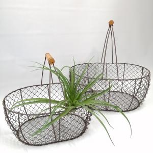 ガーデニング雑貨 ワイヤーバスケット CV-04-37845 バスケット