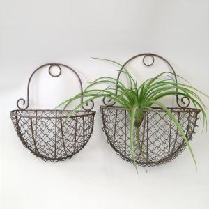 ガーデニング雑貨 ワイヤーバスケット CV-04-38778 バスケット
