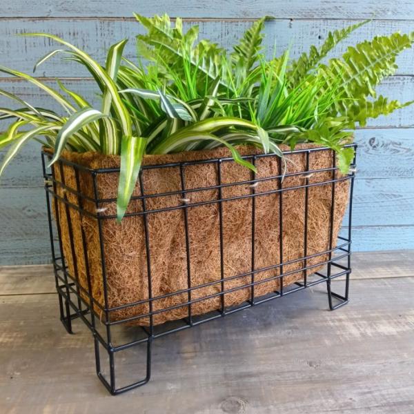 ガーデニング 雑貨 ワイヤーバスケット バスケット かご ワイヤー アイアン アンティーク  おしゃ...