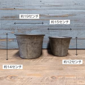 ガーデニング 雑貨 ブリキポット 植木鉢 鉢 ...の詳細画像3