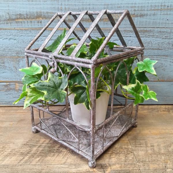 ガーデニング 雑貨 プランツケージ バードケージ 鳥かご 庭 ガーデン 置物 飾り アンティーク お...