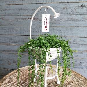 アンティーク 2連 ブリキ バケツ HEARTFUL GARDEN ガーデニング