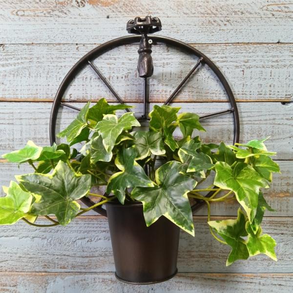 ガーデニング 雑貨 ブリキポット 植木鉢 鉢 鉢カバー プランター ブリキ バケツ アンティーク お...