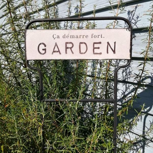 ガーデニング 雑貨 ガーデンピック サインピック サインボード プレート 庭 置物 オブジェ オーナ...