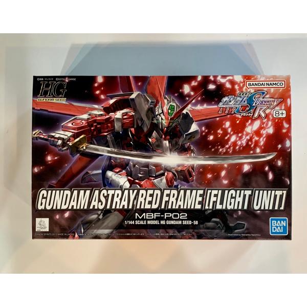 HG 1/144 ガンダムアストレイレッドフレーム フライトユニット装備