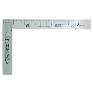 シンワ測定 アルミ台付スコヤ 35cm 目盛なし 74113 : 職人技ネット工房