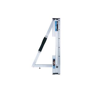 シンワ測定 丸ノコガイド定規 たためるエルアングル ４５cm メートル目盛 78101