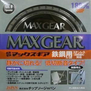チップソージャパン 鉄鋼用マックスギア MG-100 外径100mm×1.6×20×20P 