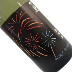 伊予賀儀屋 清涼純米 1800ml -Seiryo Hanabi- クール推奨 加水瓶火入 日本酒 清酒 1800ml 一升瓶 愛媛 切り絵シリーズ 夏 天正の涙 かぎや 花火 成龍酒造