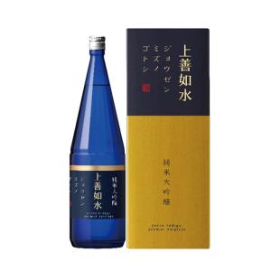 上善如水 純米大吟醸 1800ml 箱入  取寄せ  日本酒/清酒  1800ml/一升瓶  新潟  白瀧酒造 じょうぜんみずのごとし 名