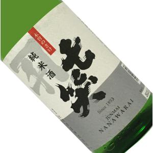 七笑 純米酒 1800ml 取寄せ 日本酒 清酒 1800ml 一升瓶 長野 木曽のさけ 七笑酒造 ななわらい