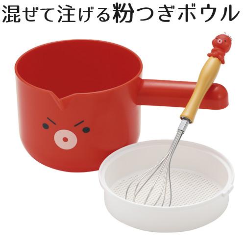 たこ焼きグッズ タコやん 混ぜて注げる粉つぎボウル