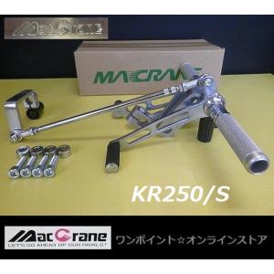 ☆マッククレーン☆ZXR250/R 89-97☆バックステップ☆ : ワンポイント