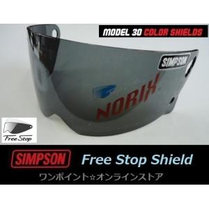 SIMPSON（シンプソン） ☆SIMPSON☆M30 FLARE☆BK/58☆ : ワンポイント