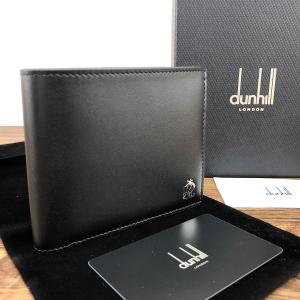 ☆送料無料☆ 未使用品 dunhill 二つ折り財布 ベルグレイブ ブラック 箱付き 113｜s21company