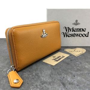 ☆送料無料☆ 未使用品 Vivienne Westwood ジップウォレット ヴィーガングレインレザー 箱付き 257｜s21company