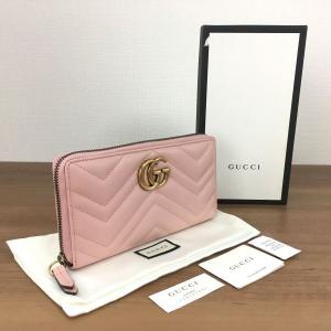 GG Marmont 送料込み！ 未使用品 GUCCI ジップウォレット 443123 GG  