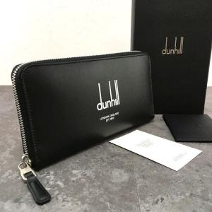 送料込み！ 未使用品 dunhill ジップウォレット レガシー ブラック 箱  