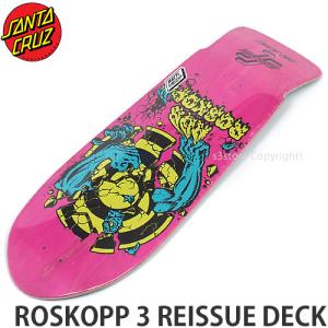 サンタクルーズ ロスコップ スリー デッキ SANTA CRUZ ROSKOPP 3 REISSUE DECK スケートボード オールドスクール サイズ:10.25 x 30.03