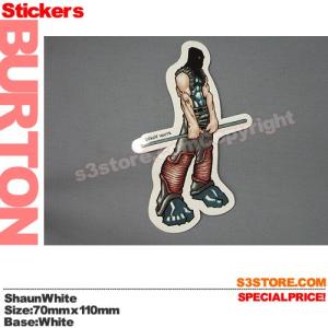 バートン ショーン ホワイト BURTON Shaun White ステッカー