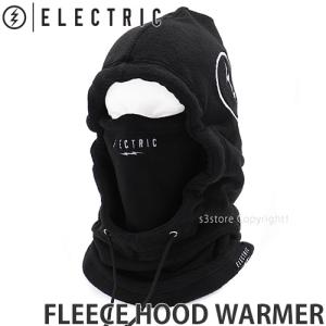 22-23 エレクトリック フリース フード ウォーマー ELECTRIC FLEECE HOOD WARMER 防寒 スノーボード 帽子 2023 カラー:BK サイズ:O/S