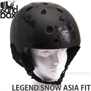 サンドボックス レジェンド スノー アジアンフィット SANDBOX LEGEND SNOW ASIA FIT スノーボード スキー ヘルメット color:BROSES (MATTE)