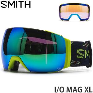 21model スミス アイオー マグ XL SMITH I/O MAG XL ゴーグル スノボー スキー フレーム:LIMELIGHT ANCHOR レンズ:CP SUN GREEN MIRROR