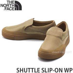 ノースフェイス シャトル スリッポン ウォータープルーフ THE NORTH FACE SHUTTLE SLIP-ON WP スリッポン 防水 撥水 カラー:ケルプタン