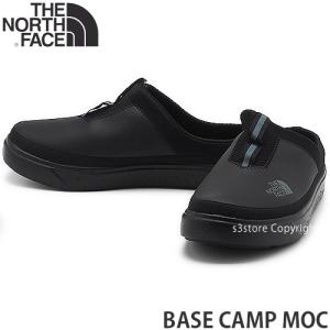 ザ ノース フェイス ベースキャンプ モック THE NORTH FACE BASE CAMP MOC アウトドア 軽量 靴 キャンプ スリッポン col:ブラック