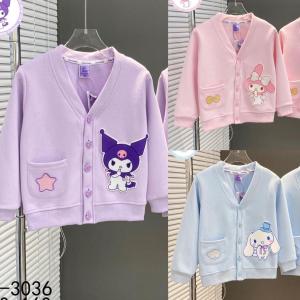 クロミ/マイメロディ 子供服 カーディガン ニット コート クロミちゃん 長袖 シナモン 子供服大人 ゆったり 柔らかい 暖かい コスチューム 前開き カジュアル