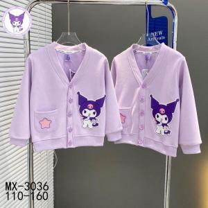 クロミ/マイメロディ 子供服 カーディガン ニ...の詳細画像1