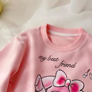 女の子 ワンピース 長袖 クロミ風ちゃん パー...の詳細画像4