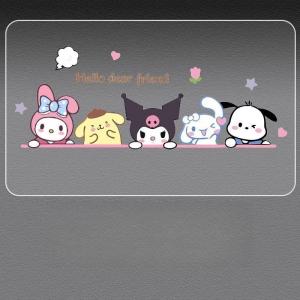 車ステッカー マイメロディ クロミ風 シナモン...の詳細画像1