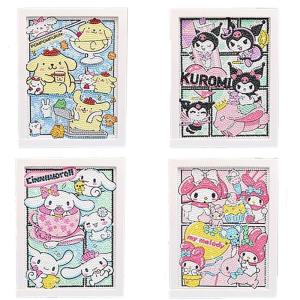ダイヤモンドアート キット かわいい キャラクター 子供 クロミ マイメロ シナモンプリン ダイヤモンドペインティング キッズビーズアート DIY 手作り 暇つぶし
